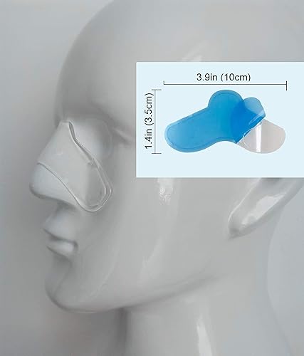 Miniatura 2 de Paquete de 5 almohadillas para la nariz CPAP  Almohadilla de gel para nariz CPAP y cojín  Previene el dolor del puente nasal, marcas rojas de la