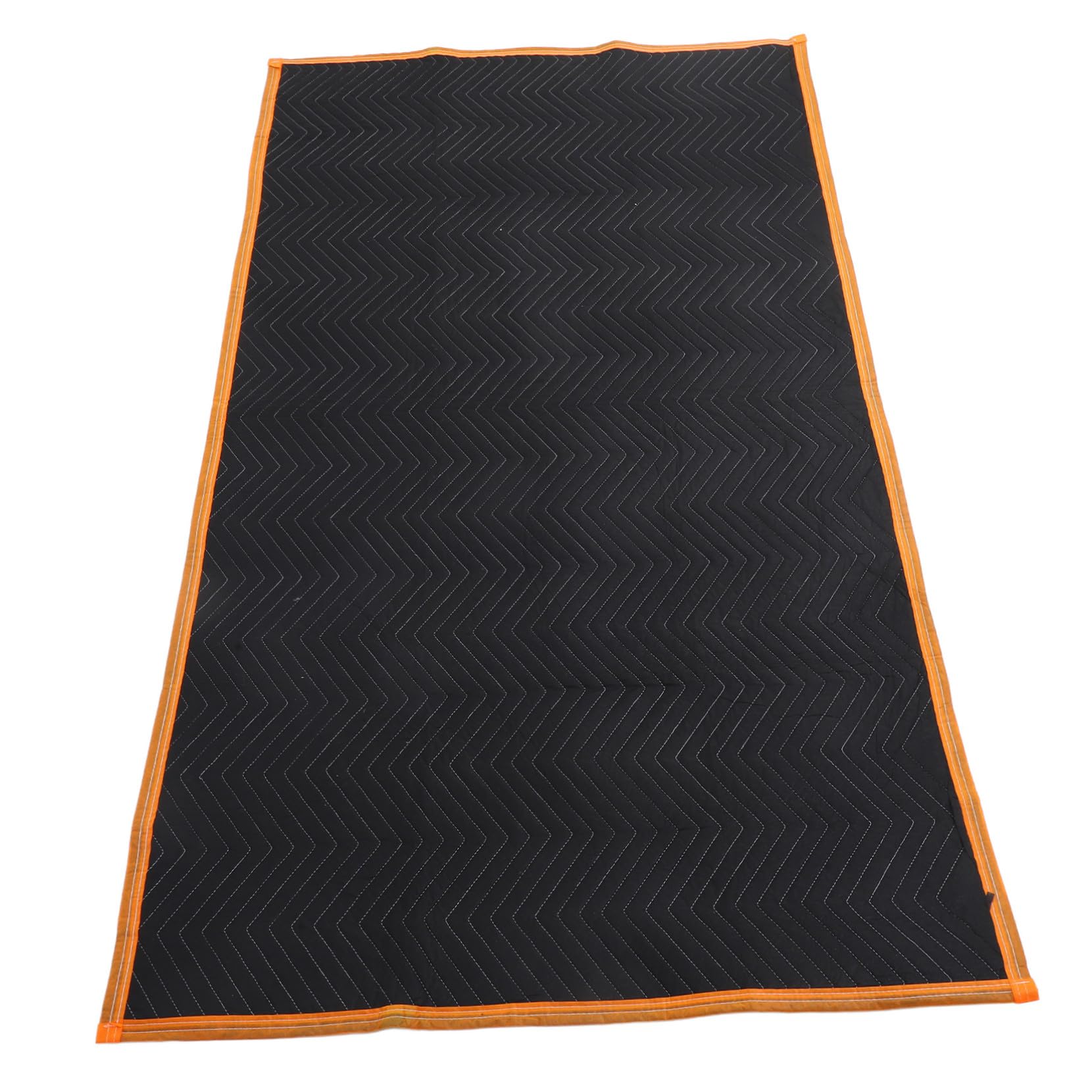 Vliesstoff Umzugsdecke Tragbar, Robust Gepolstert, Schwarze