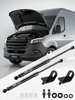 Front Hood Strut Kit fit for Mercedes-Benz Sprinter 907 910 VS30 2018-2024 Lift Supports Gas Shocks, 2 Pcs