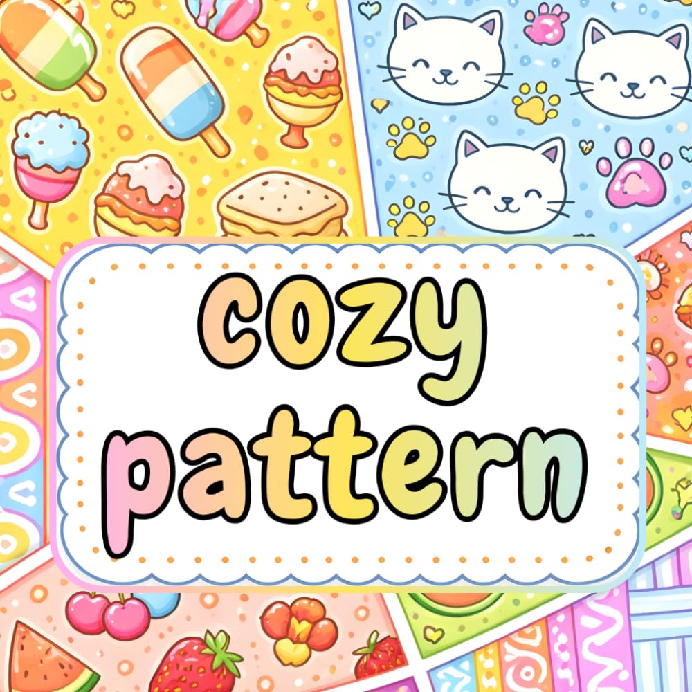 Cozy Patterns Escape: Relaxing Designs for Stress Relief & Mindful Coloring (COZY COLOURING BOOKS)