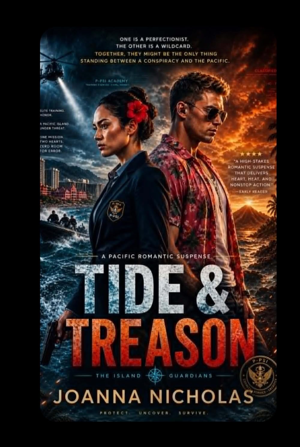 Tided & Treason Book 1: One mission. Two rivals. A sea of secrets. (Island Guardians Series)
