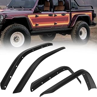 Nilight Fender Flares Set for 2020-2026 JT(Only for High Wheel Arches)