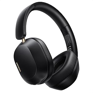UGREEN HiTune Max5c Bluetooth Headphones Over Ear with Hybrid Active Noise Cancelling, Hi-Res Audio, LDAC, 75h Battery, Bl…