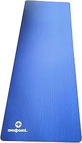 Tapete de Yoga MedPoint NBR 183x60 10mm Grosso Macio Pilates Funcional Treino Exercicio Colchonete Antialergico