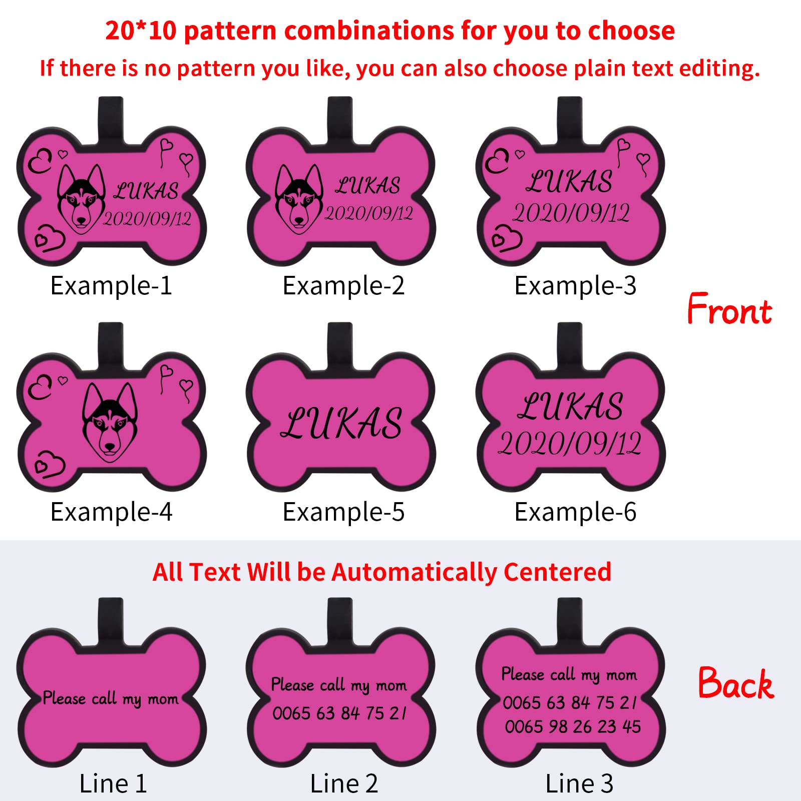 Medaglietta Cane O Gatto In Metallo Con Incisione