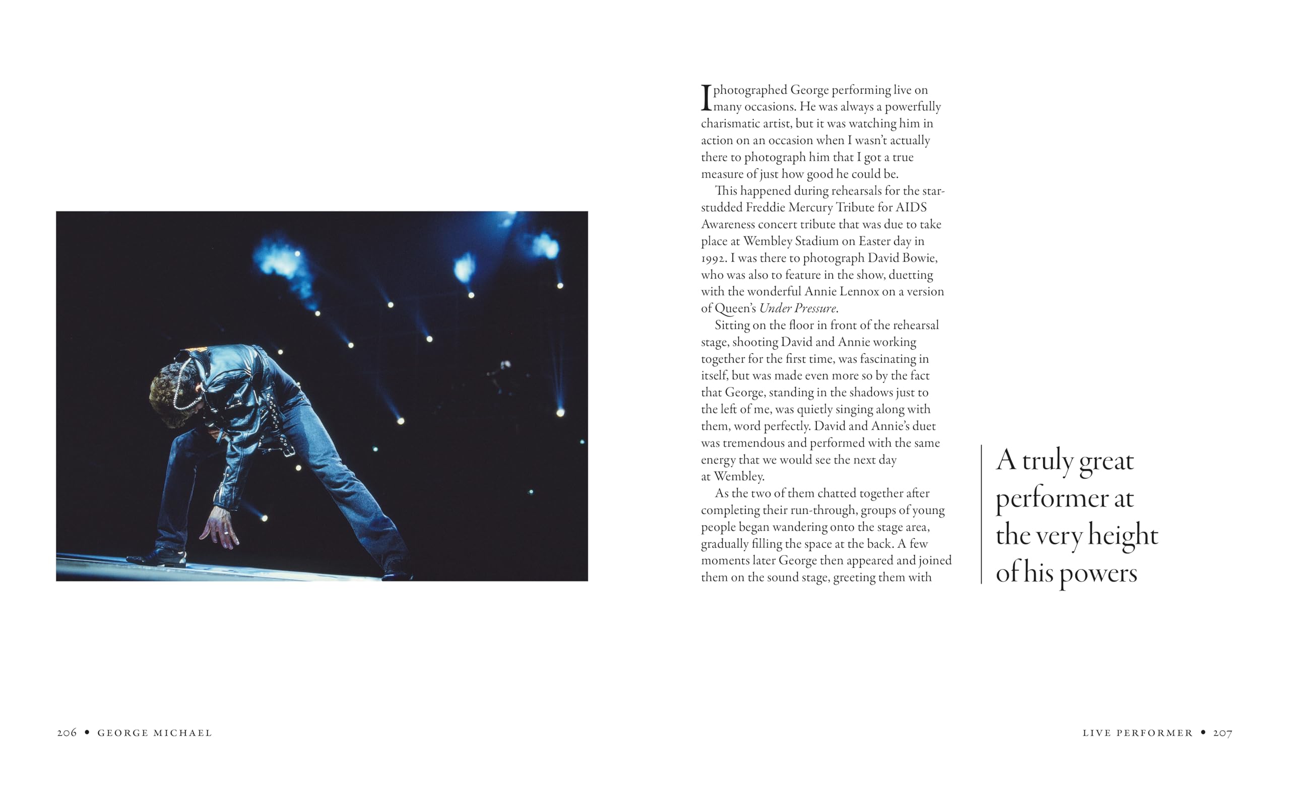 George Michael: Three Decades Through the Lens