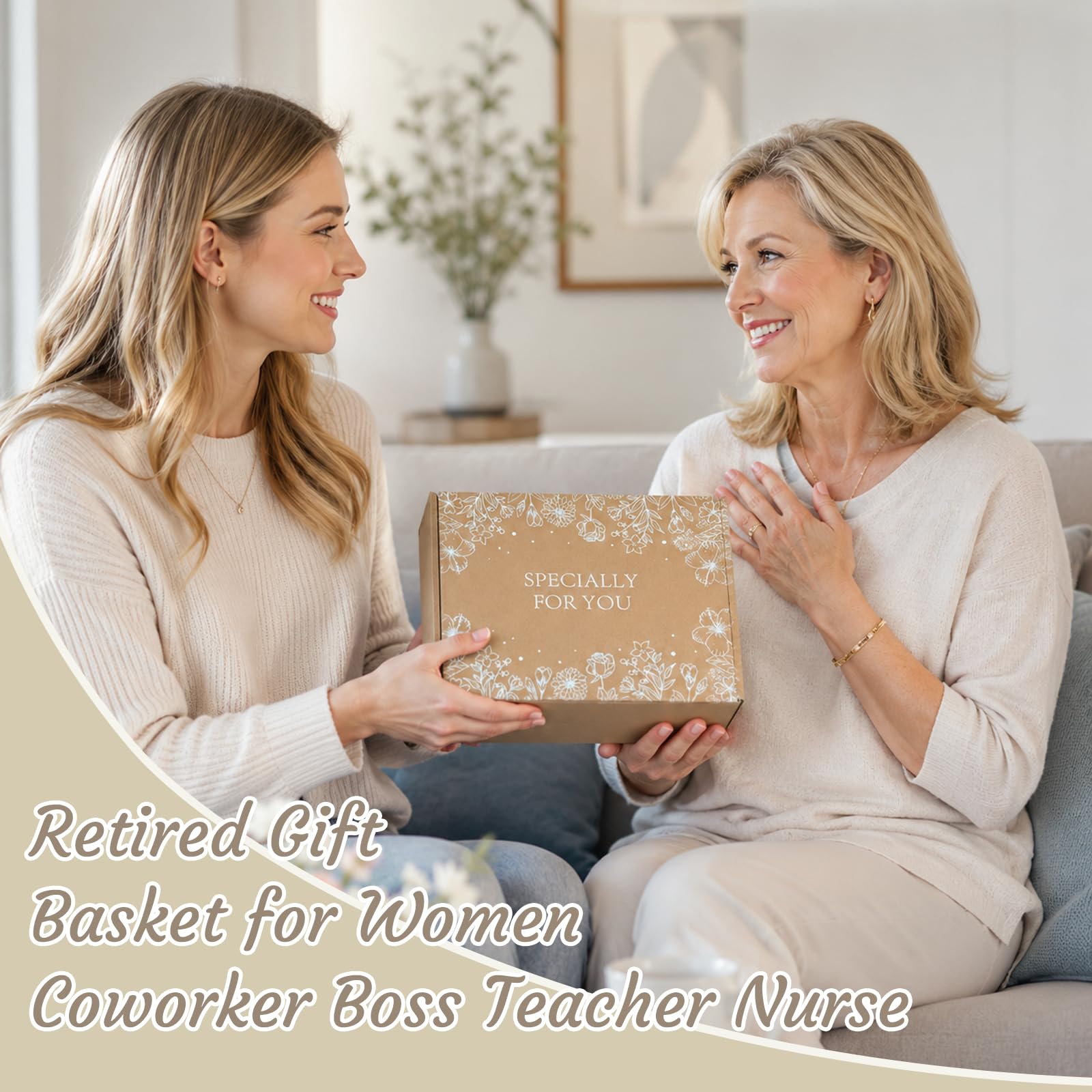 LUICONMO Regalos de jubilación para mujeres 2026, regalos de jubilación feliz para mujer, divertida cesta de regalo jubilada para compañeros de trabajo, jefe, maestra, enfermera, mamá, abuela, amiga