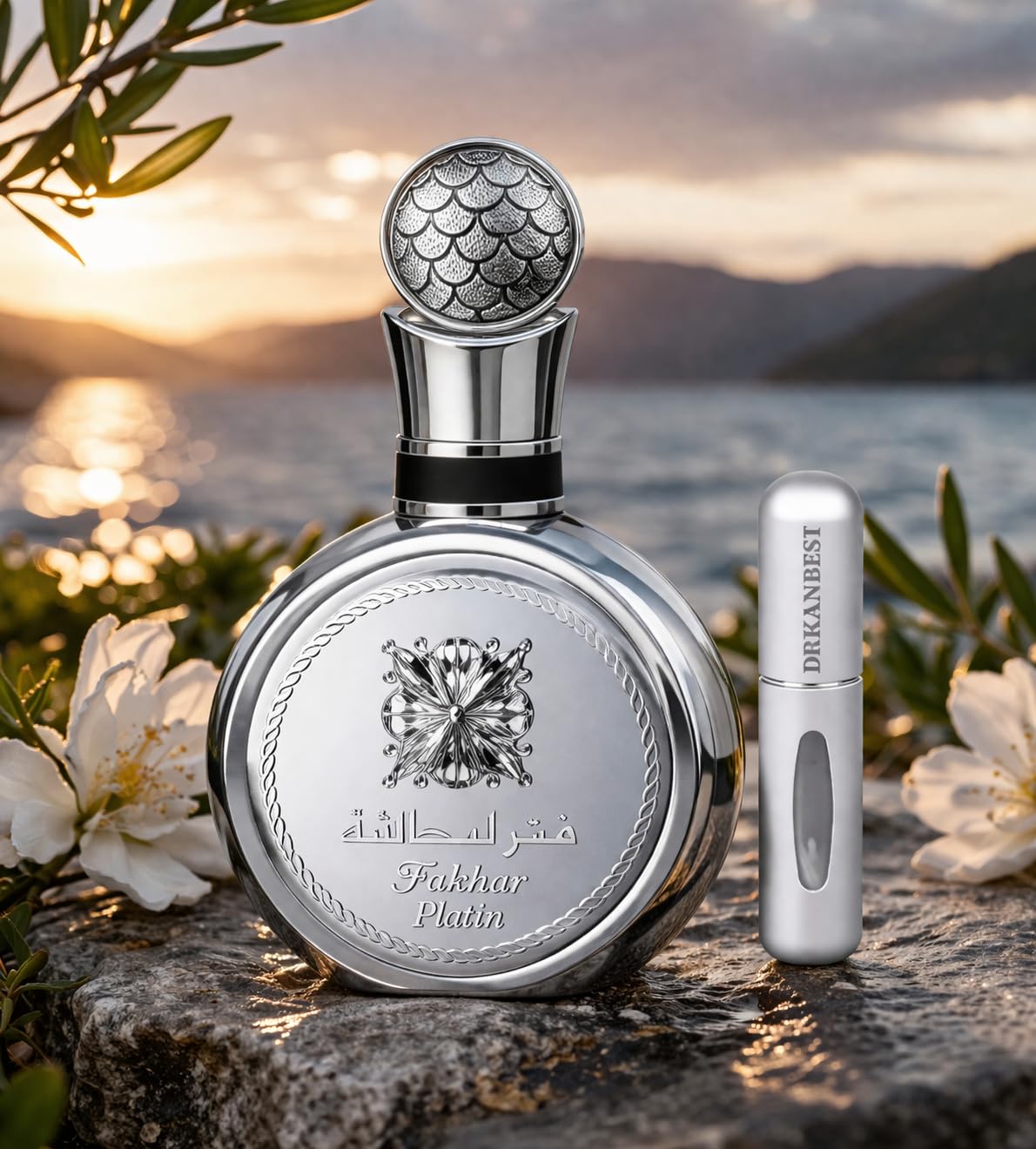 Fakhar Platin Eau de Parfum 100ml – Perfume Árabe Hombre Fresco