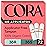 Cora Non-Applicator Tampons - 100% Organic Cotton | Ultra-Absorbent, Unscented, Natural, Non-Toxic, Applicator Free | Eco-Conscious (72 R/S Tampons)