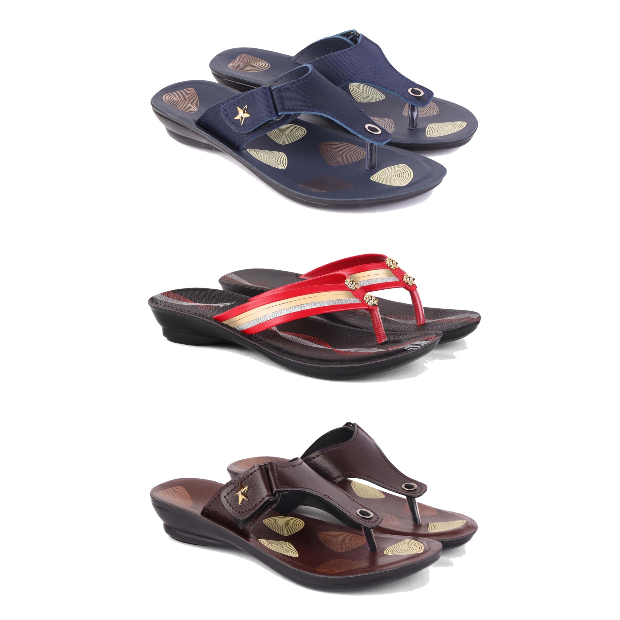 sandal for Women's,slip-ons,quality casaul sandals for Women's GP-SAN-(3-COMBO)-1973-1958-1963-picture-14