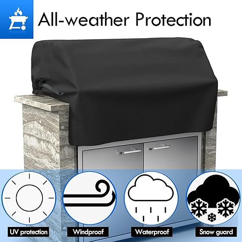 Miniatura 8 de OG36 - Piezas de repuesto para parrilla integrada Wolf Twin Eagles TEBQ36RS TEBQ36R Alfresco Lynx Heavy Duty 36 pulgadas Top Grill Cover BBQ Grill