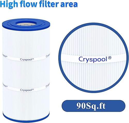Miniatura 6 de Cryspool 08046 Filtro compatible con Hayward C900, CX900RE, C-900, PA90, Posi-Clear PXC-95, C-8409, Ultral-B6, PP-B6, FC-1292, cartucho de filtro de