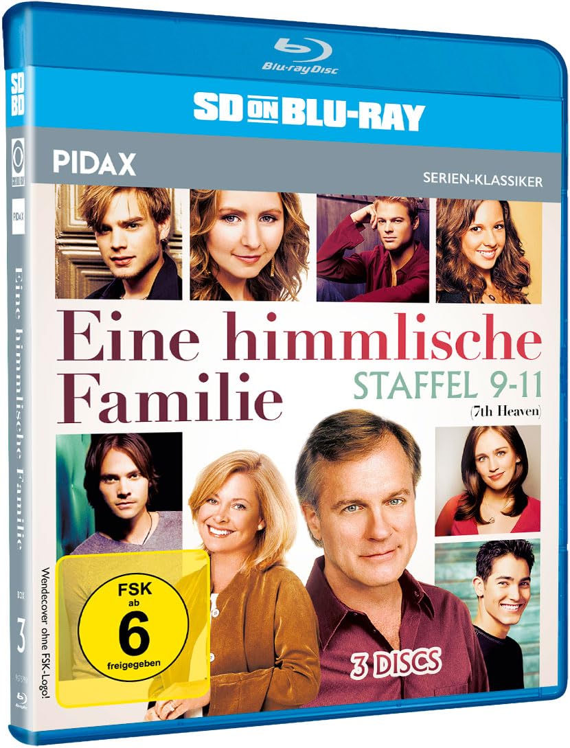Eine himmlische Familie (7th Heaven), Box 3, Staffel 9 - 11 / Die letzten 3 Staffeln der Kultserie (SD on Blu-ray)