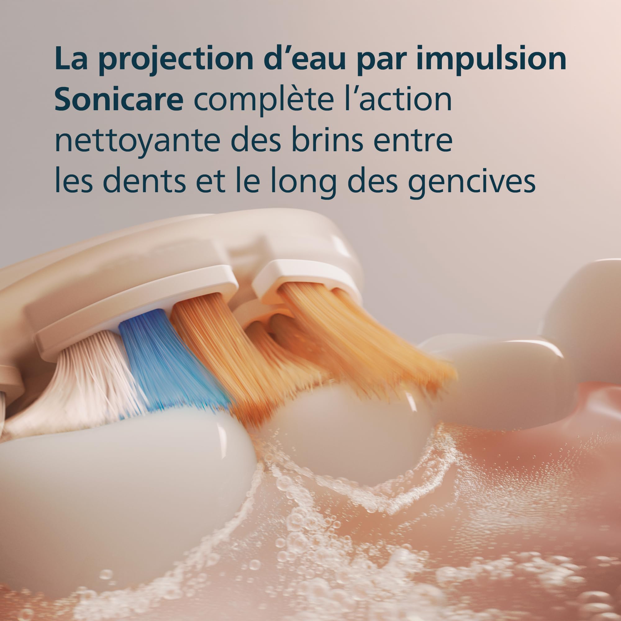Philips Sonicare A3 Premium tout-en-un - têtes de brosse à dents de rechange d'origine, blanc, lot de 4, HX9094/87