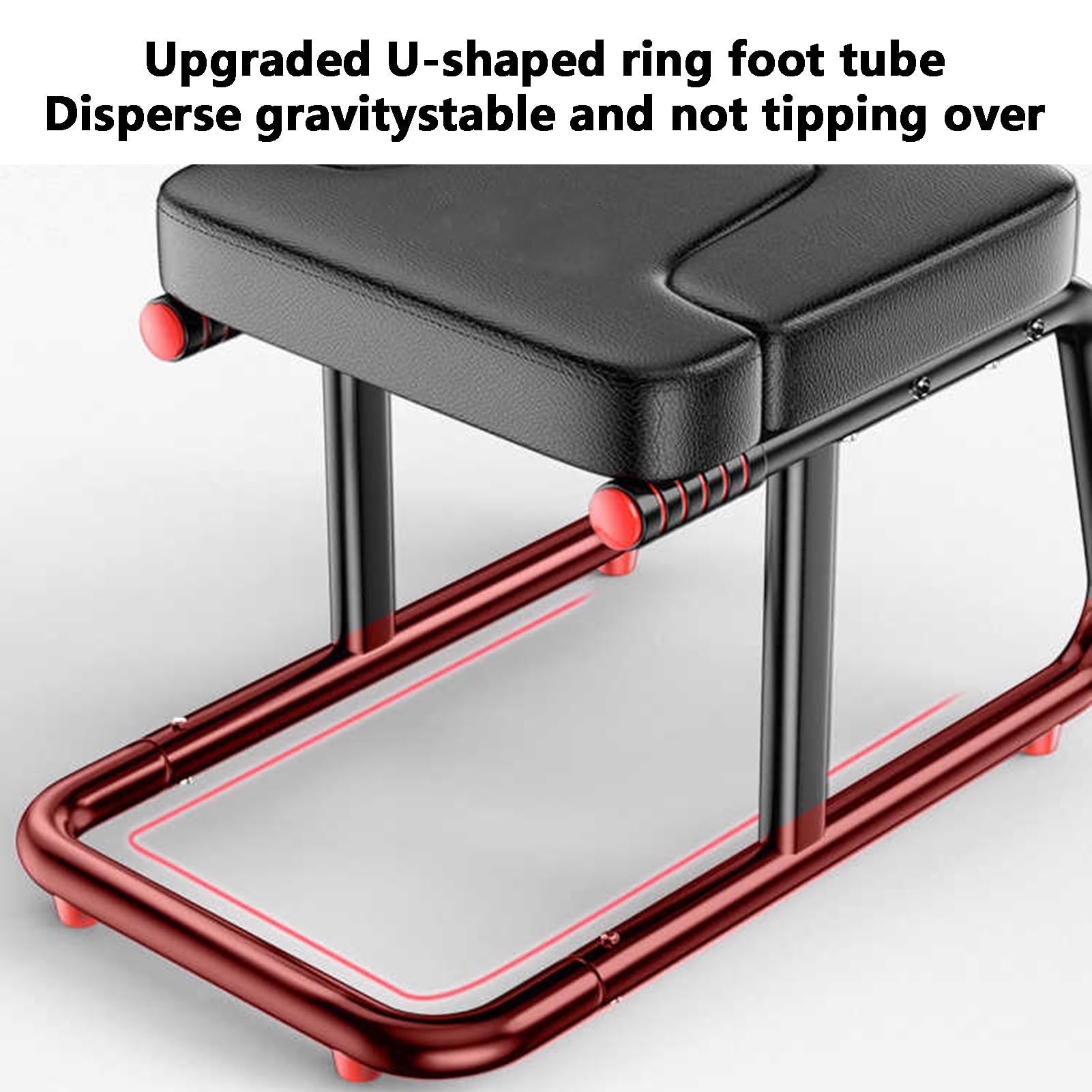 Sgabello for verticale yoga, supporto for verticale, panca for inversione yoga, for praticare la verticale sulle spalle e l'allenamento della forza