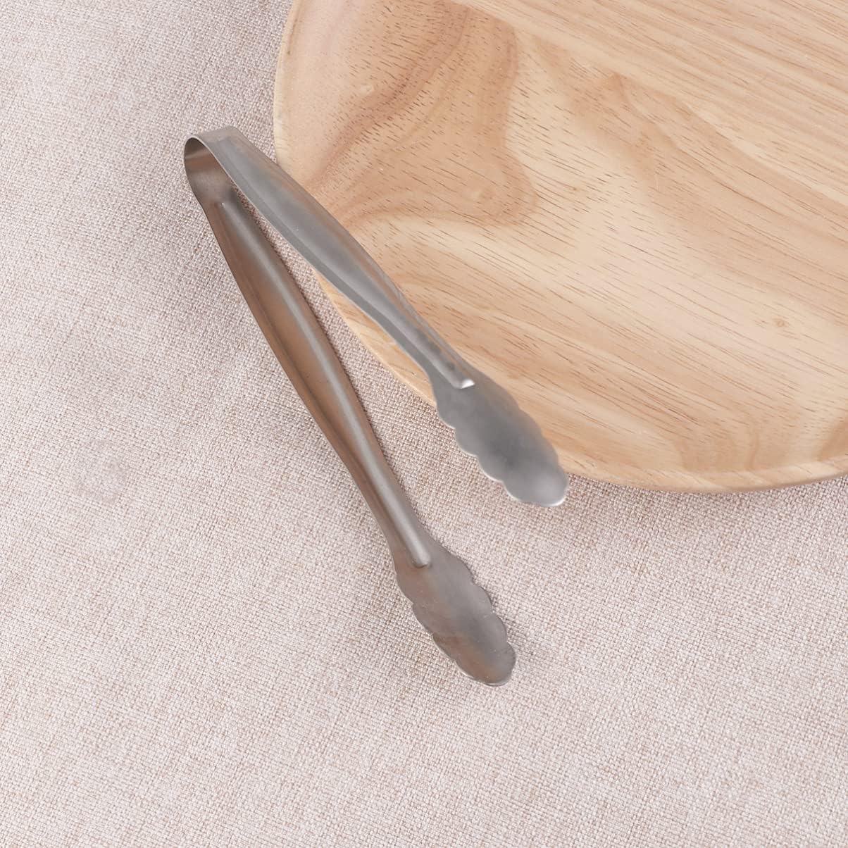 15CM Stainless Steel Mini Food Tongs Set of 4 Versatile Ice Cube and Bread Clips for Home Bar and Kitchen Use