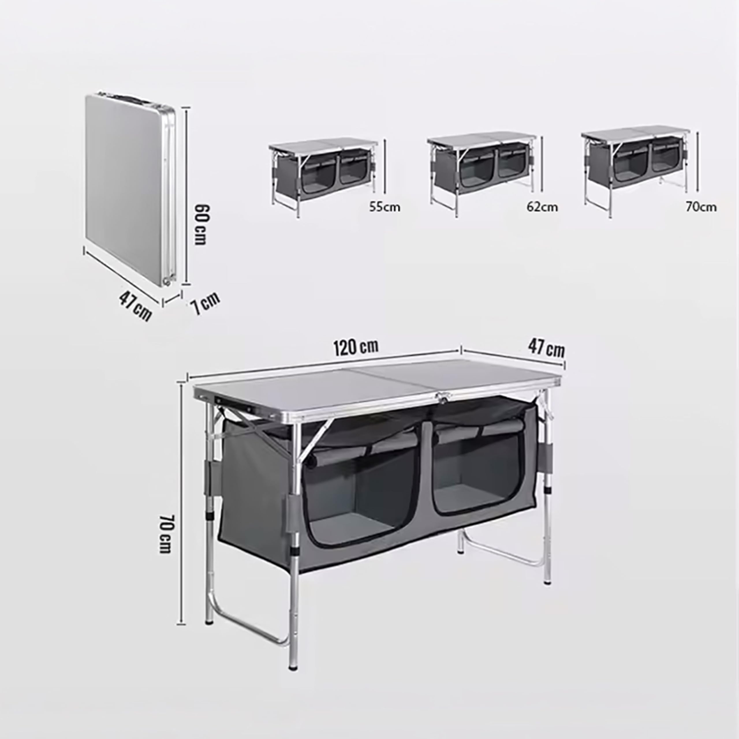 Vanit Armoire de camping pliable