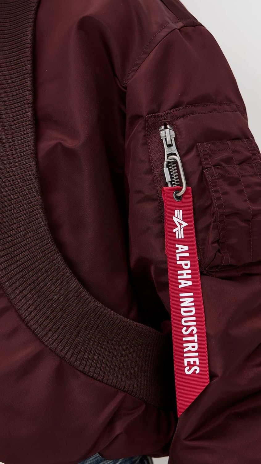 Alpha Industries Women's Ma-1 Knit Rib Flight Jacket - Image 6