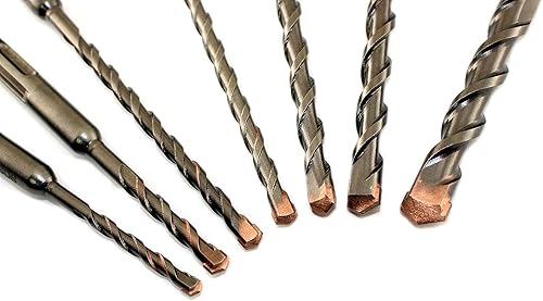 Miniatura 3 de TMAX Juego de brocas de martillo giratorio Sds-Plus de 7 piezas