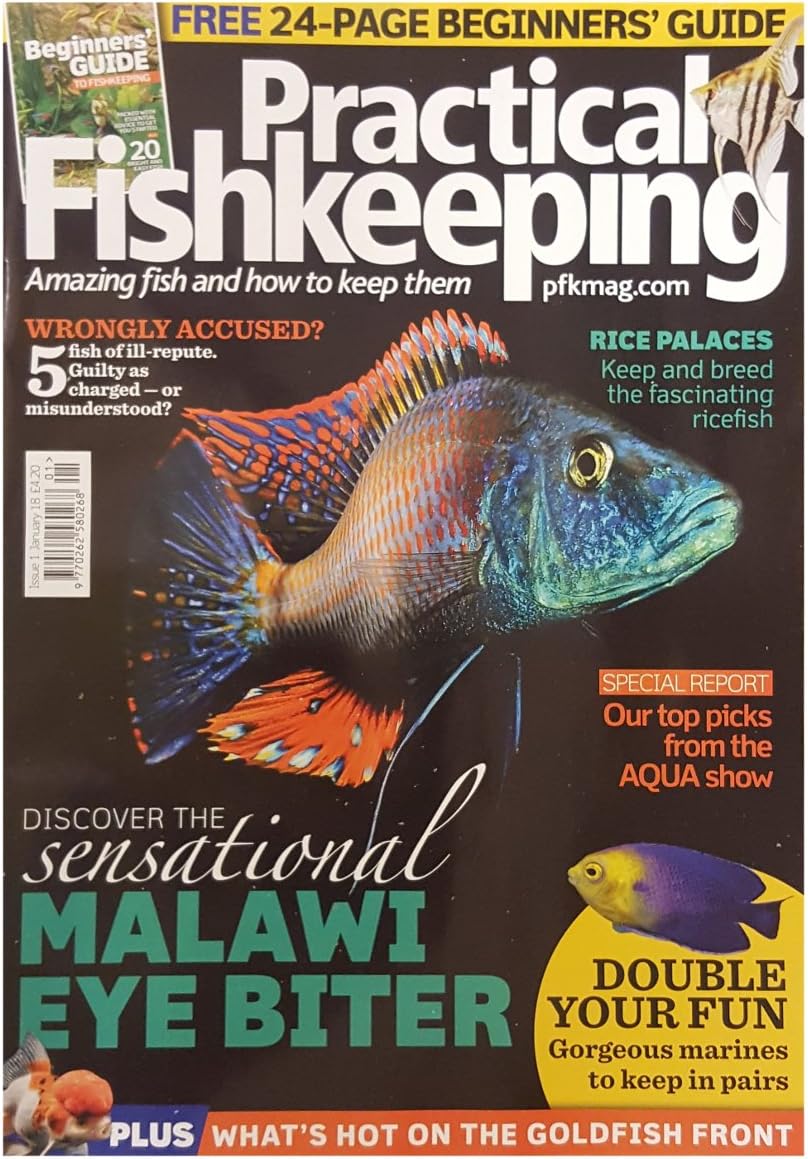 Practical Fishkeeping Magazine Issue 1 January 2018 PFK Mag