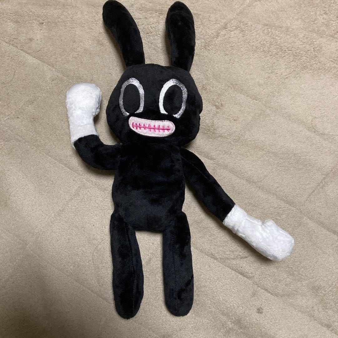 Amazon.co.jp: カートゥーンラビットぬいぐるみ怖いSCP兎ウサギ人形