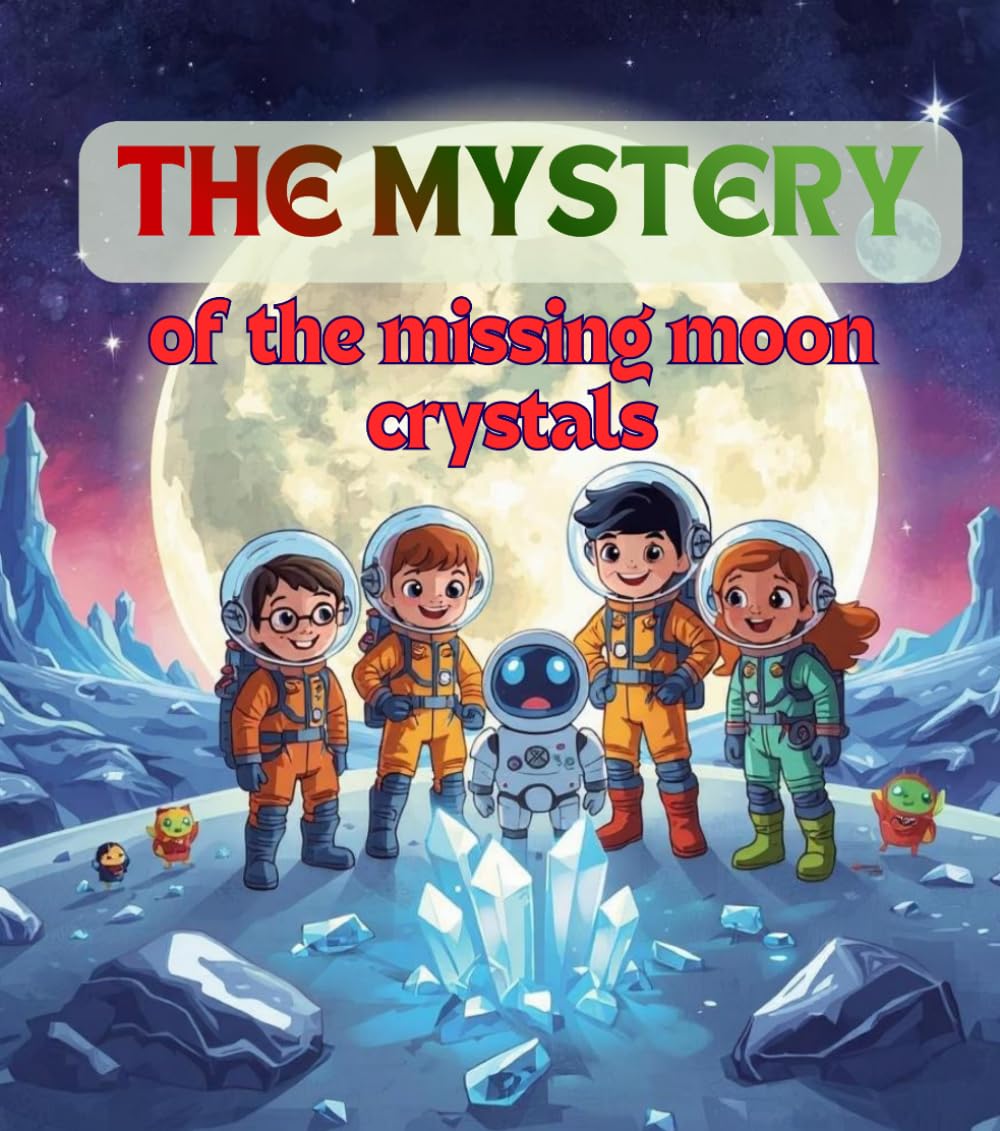 The mystery of the missing moon crystals: An Exciting Space Adventure for Kids About the Moon, Solar System Mysteries, and STEM Learning (Space Explorer Kids)