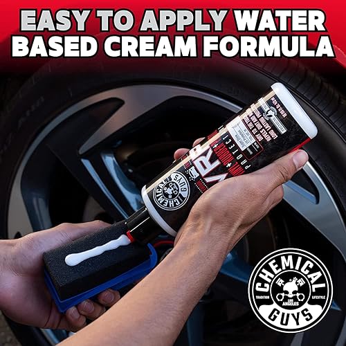 Miniatura 12 de Chemical Guys TVD_107_16 V.R.P. Vinilo, goma y plástico, no graso, seco al tacto, de larga duración, súper brillo para neumáticos, molduras y más