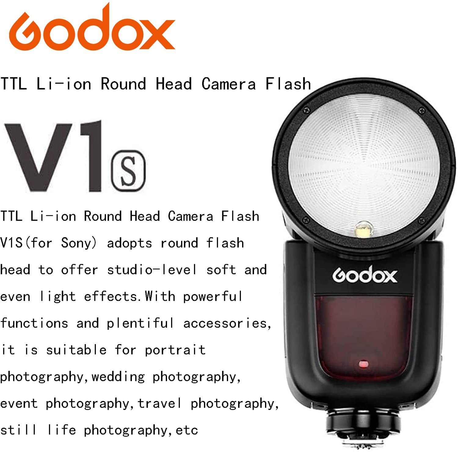 SONY - GODOX V1S SONY用 Amazon | [日本正規代理店/技適マーク] Godox V1-S Sony対応