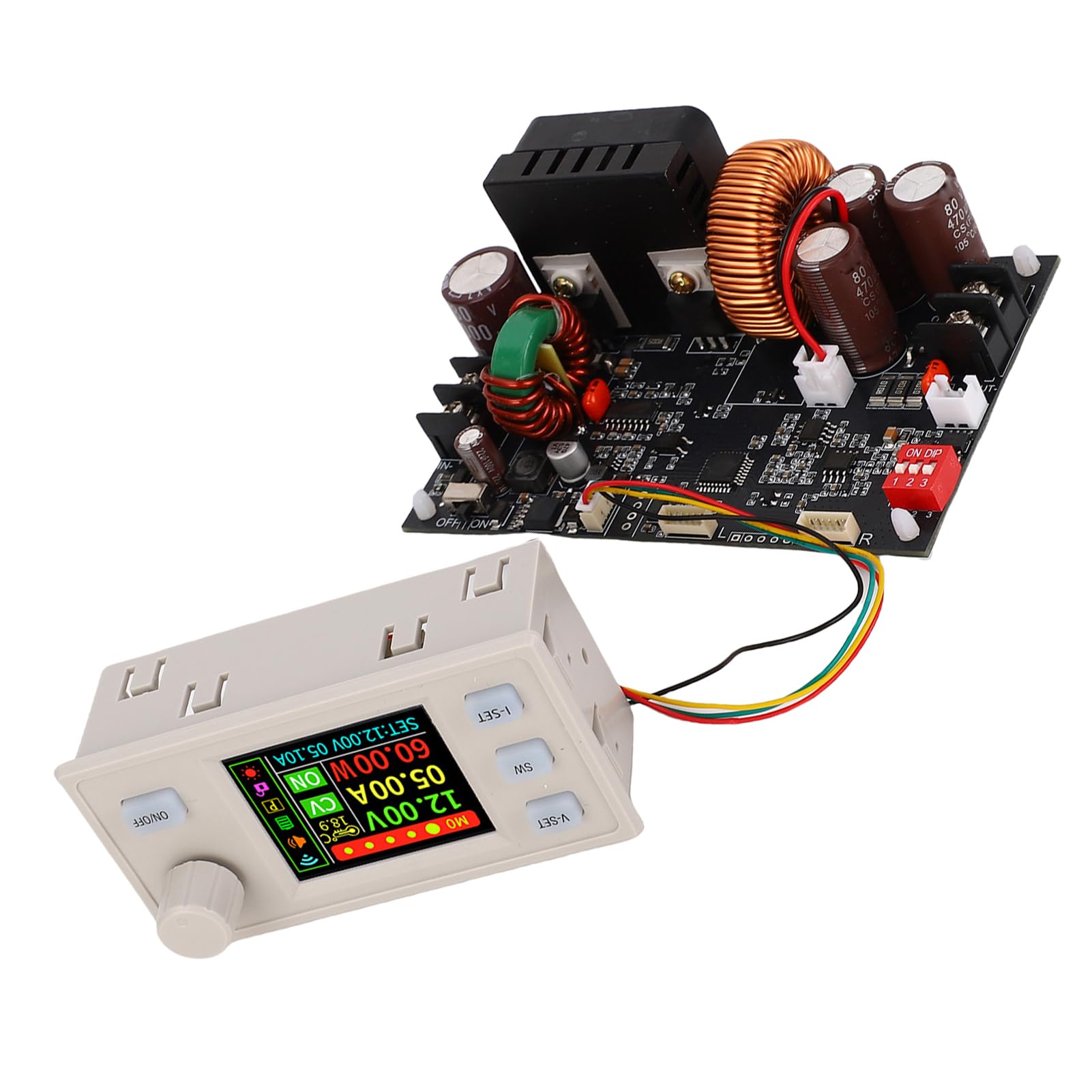 Alimentatore di rete regolabile CNC DC 1200 W, driver LED compatto efficiente per ricerca di laboratorio, materiale ABS