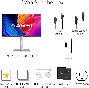 Amazon.com: ASUS ProArt Display 27” 1440P Professional Monitor