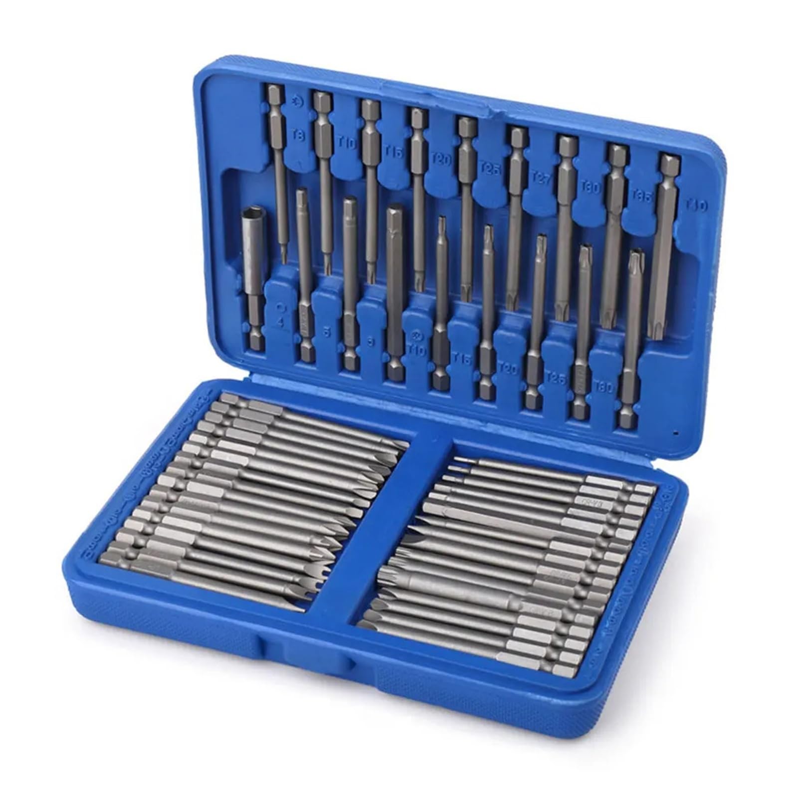Jeu de 50 embouts extra longs 75 mm pour débloquer les vis profondes - 5