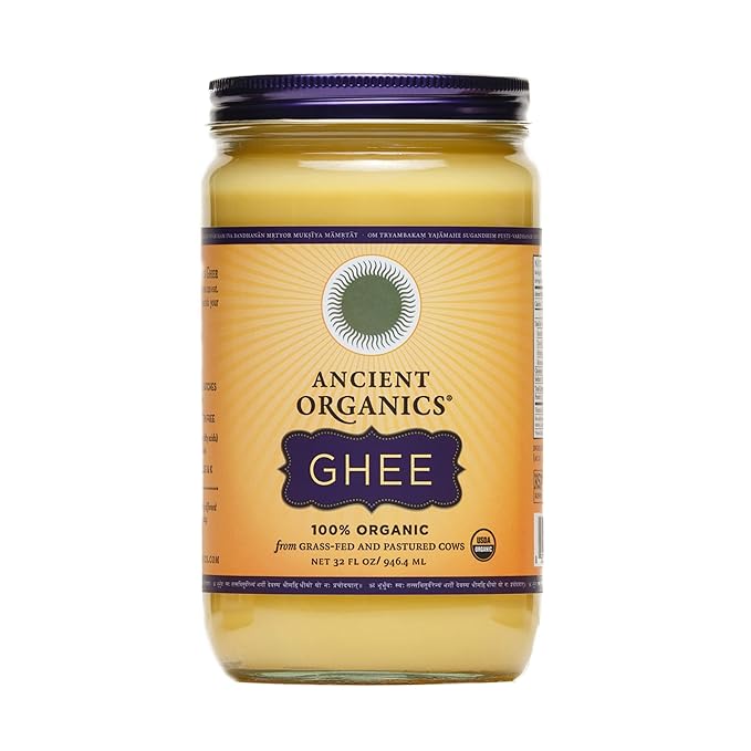 Ancient Organics Ghee, Organic Grass Fed Ghee Butter