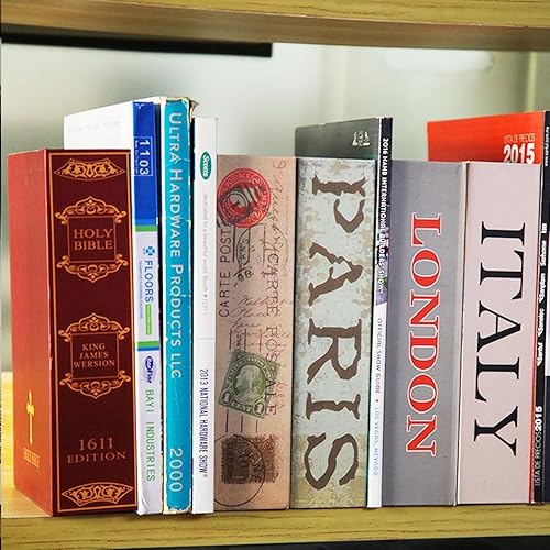 Miniatura 5 de SEPOX Twins - Caja de seguridad para libros, caja de seguridad con cerradura de combinación de alta calidad, segura para el dormitorio y versátil,