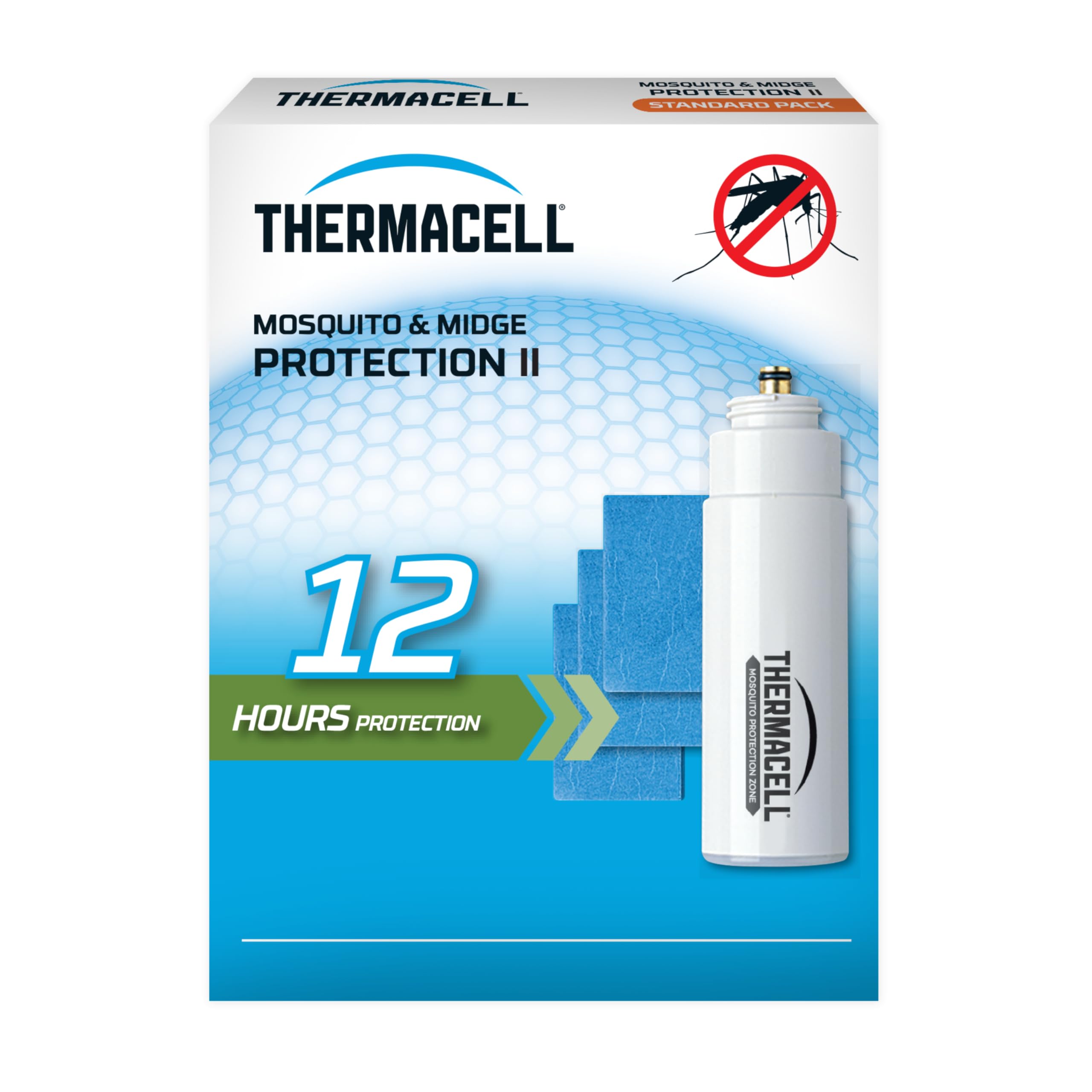 Midge and Mosquito Protector Standard Refill Pack Compatible All Thermacell Fuel Powered protectors
