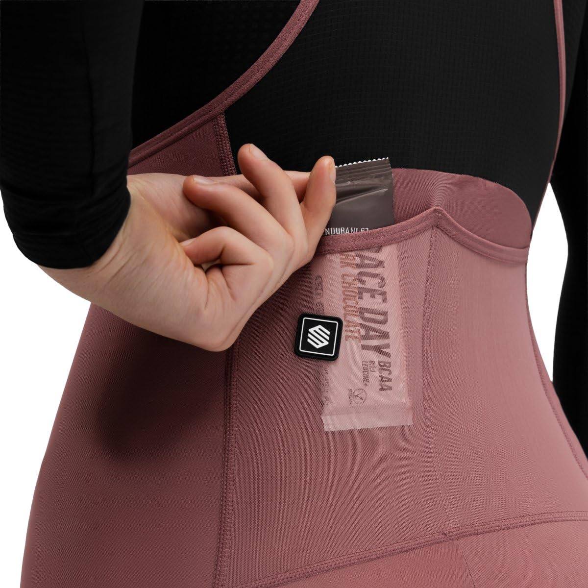 SIROKO - Cuissard Long Cyclisme Gravel pour Femme Delta-W Brown