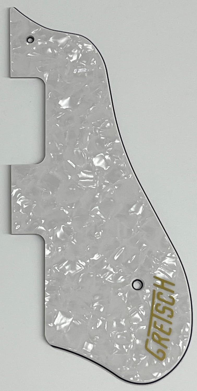 For Fit Gretsch G2622T Style Guitar Pickguard (4 Ply White Peral)