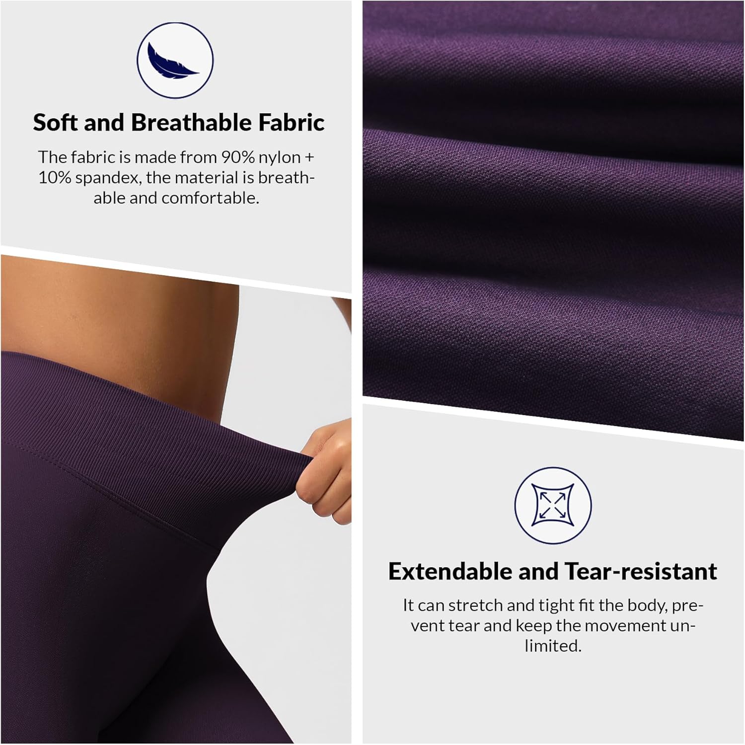 Scrunch Butt Lifting Leggings for Women Impact Gym Seamless Workout Leggings Tummy Control Yoga Pants - Image 4