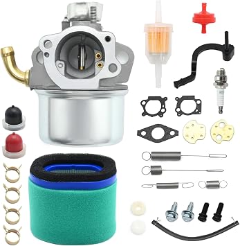591925 698479 Carburetor Replacement Kit for BS 698479 693518 698475 Engine, Fits Craftsman Lawn Mower Tiller Chipper