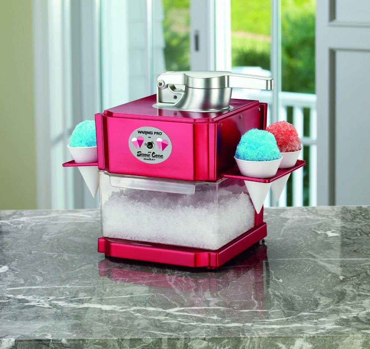 Produktbild von Courant CSM2081 Snow Cone Maker, Festive Red Missing Cone Holder