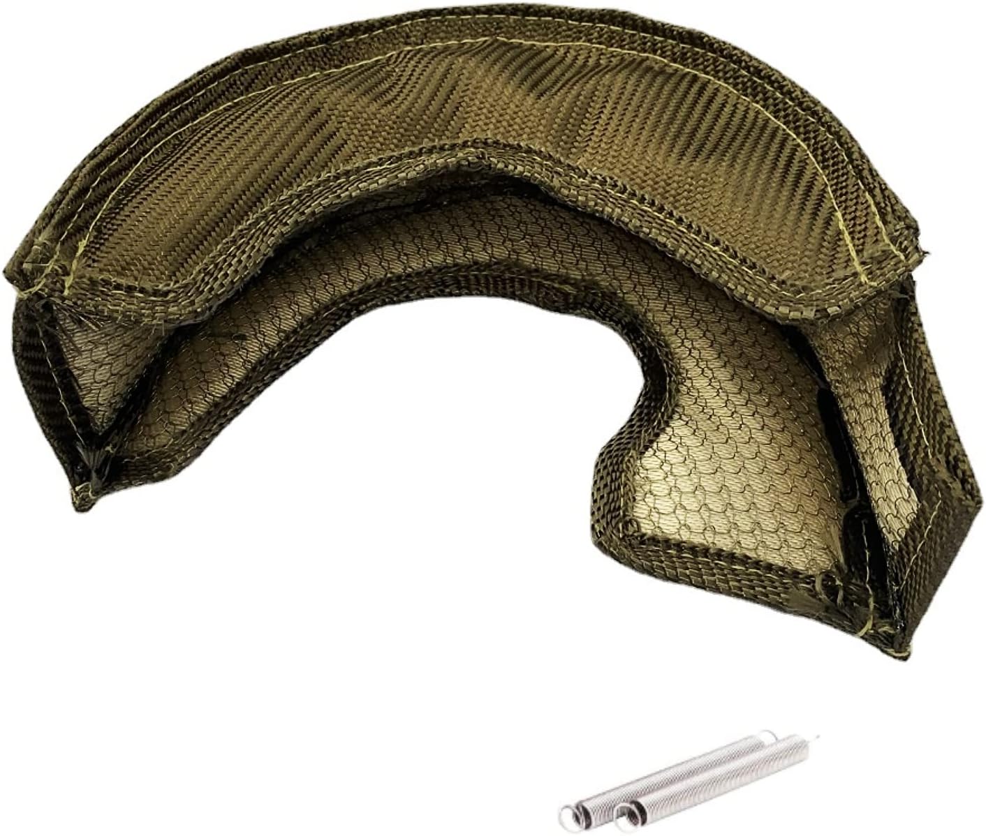 T25/T28 Titanium Turbo Shield Kit 19 x 2.5 Custom Fit Turbo Blanket for Turbos with Internal