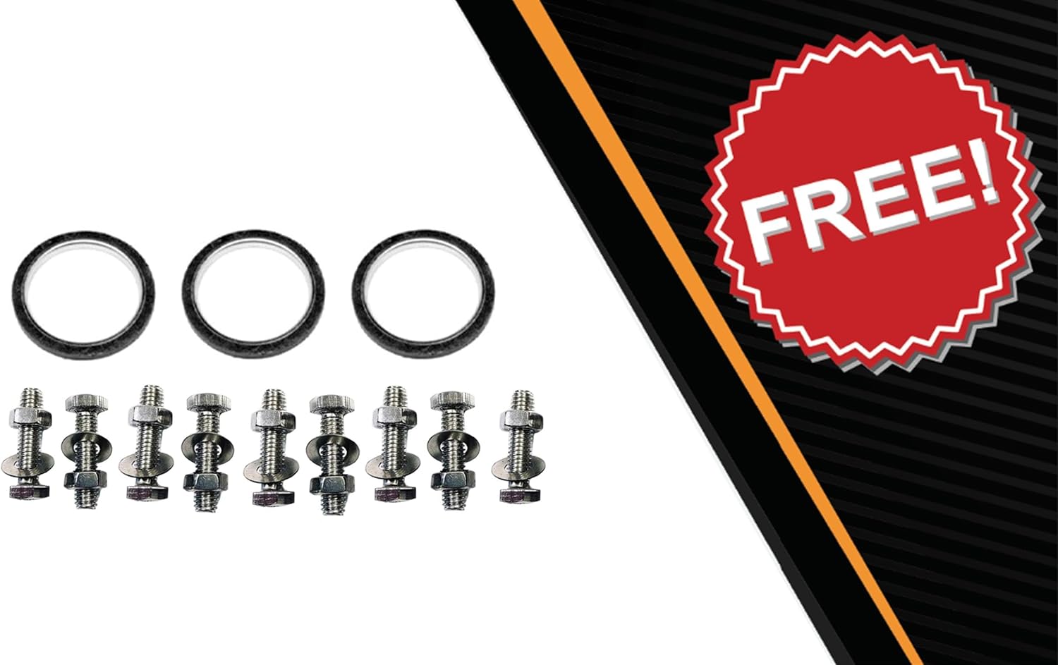 Exhaust Front Flex Y-Pipe Compatible for 2004-2008 Acura TL 3.2L | Stainless Steel | Northeastern Exhaust | Free Gaskets and Bolt Kit Included | Direct-Fit Replacement