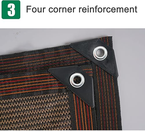 Miniatura 5 de Tela de protección solar para exteriores, red de sombra de patio, red de sombra de jardín, sombra de invernadero, tela de sombra de plantas,