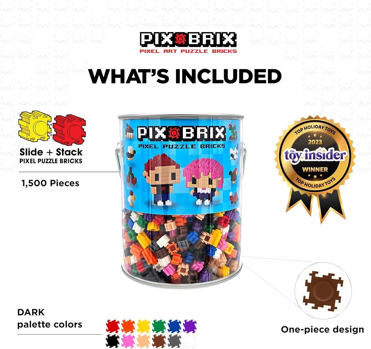 Amazon.co.jp: Pix Brix ピクセルアートパズルブリックスバケット