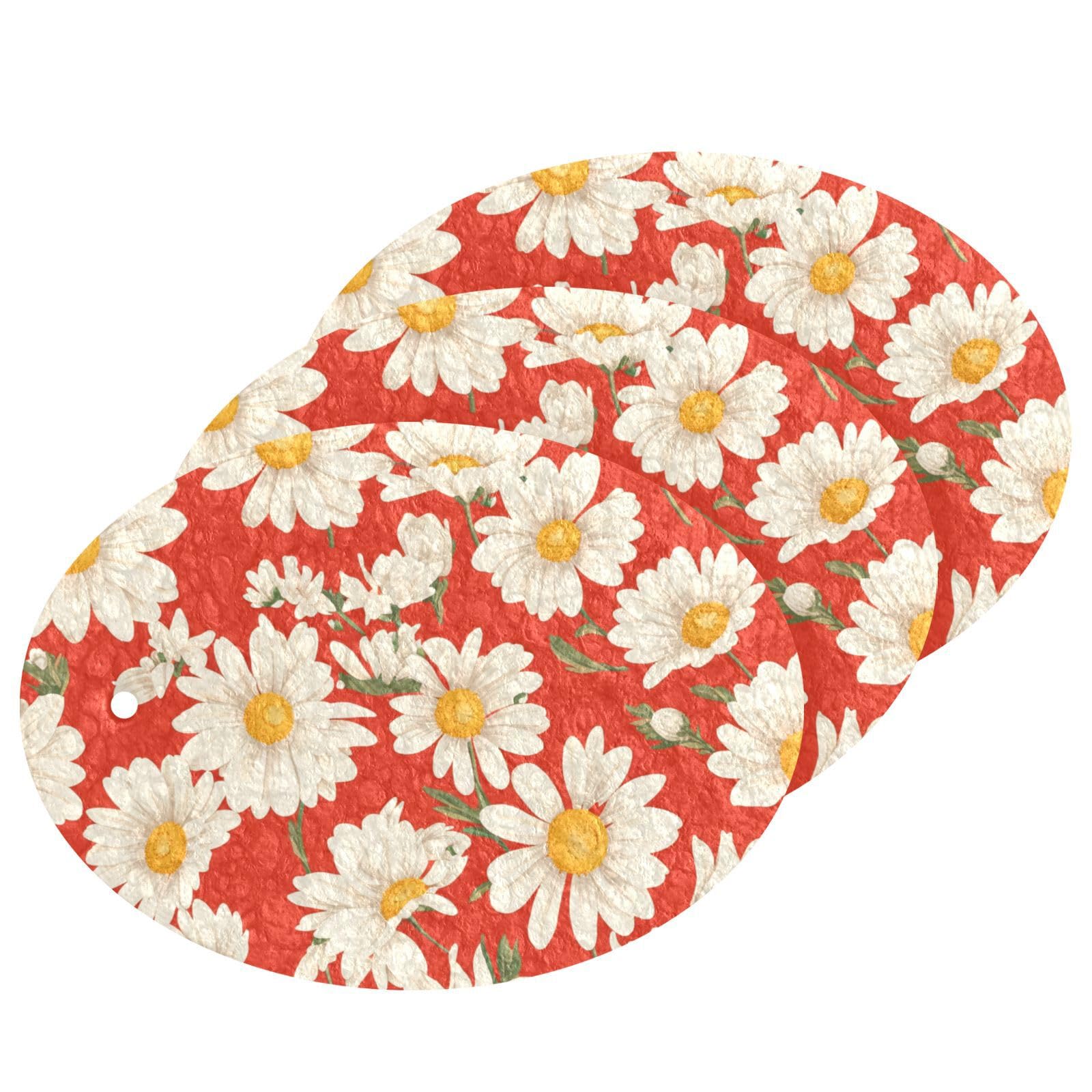 Absorbent sponges for Household use Multipurpose Cleaning sponges for Household use for Cleaning Kitchen Pans, Tableware, and Non Stick Cookware (3 Count)