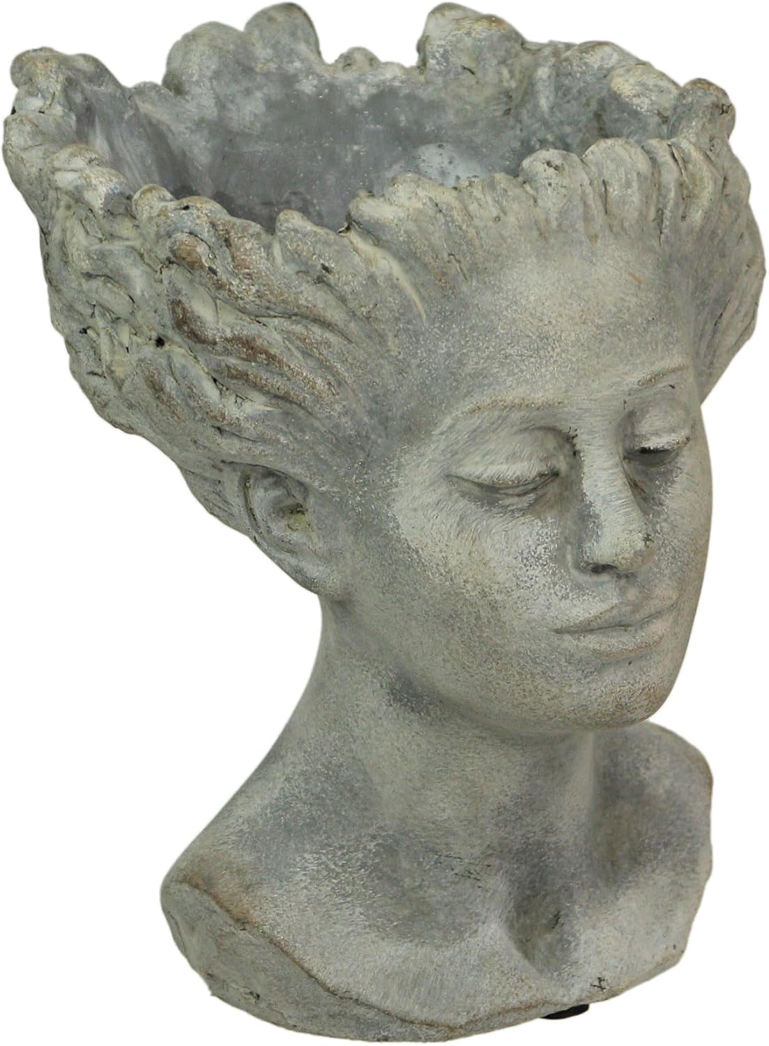 Mayrich Company Goddess of The Wind Concrete Planter 8.5