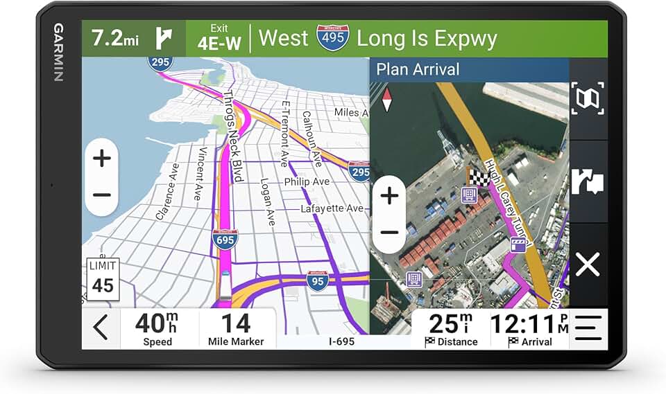 Garmin dēzl™ OTR1020, Extra-Large 10” GPS Truck Navigator