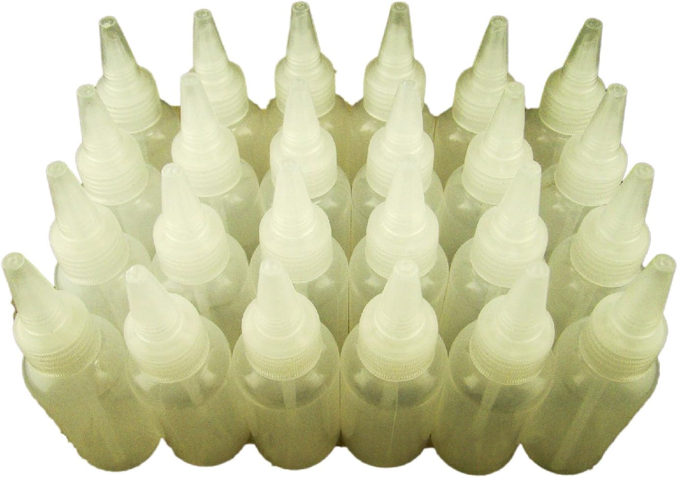 Lot of 24 Gold Panning Sniffer Bottles-Snuffer 5" Tall -Mining-Sluice Clean-Up