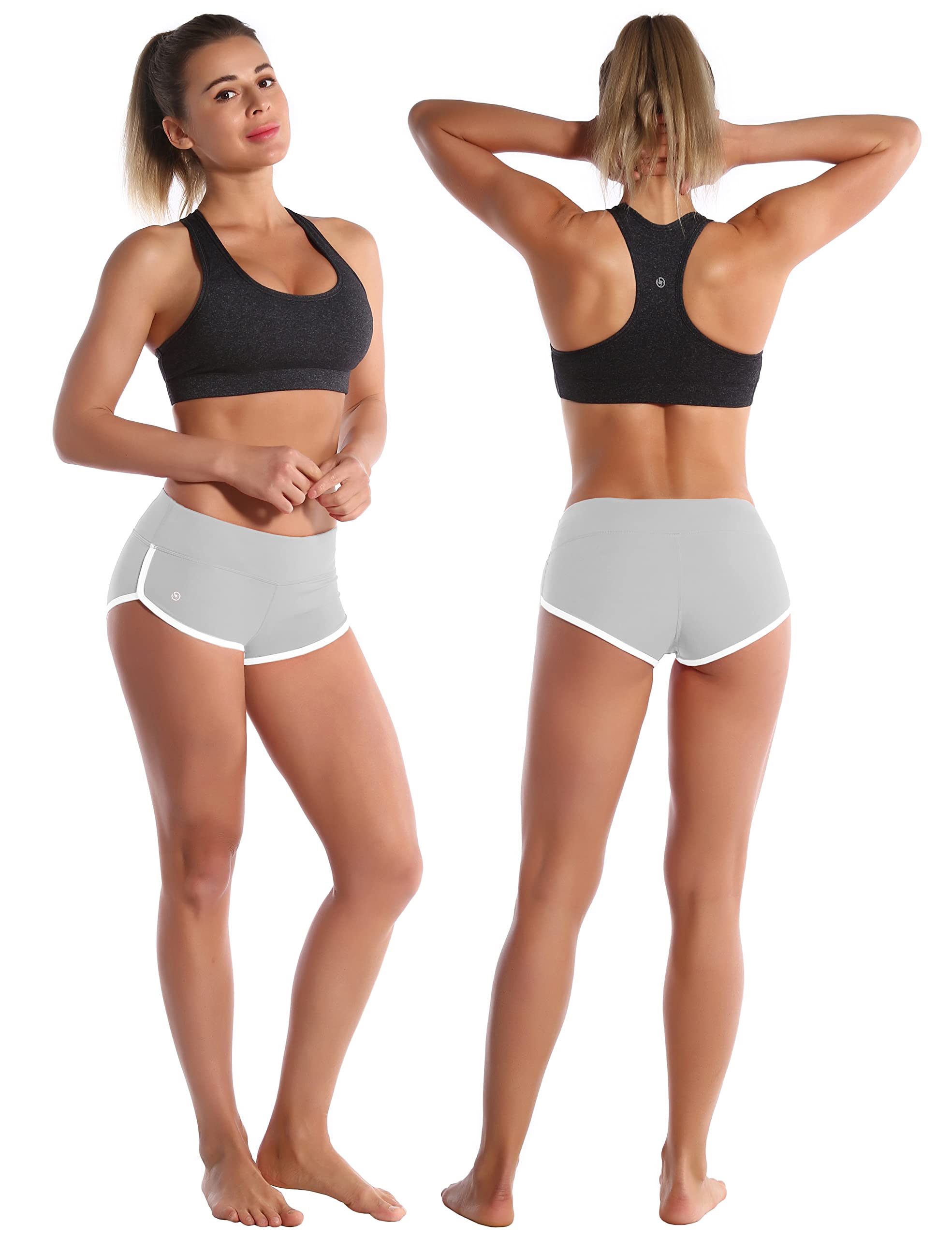 BUBBLELIME XS-XXL Women's Yoga Shorts Workout Tummy Control Running Sexy Booty Shorts Fitness Active UPF30+