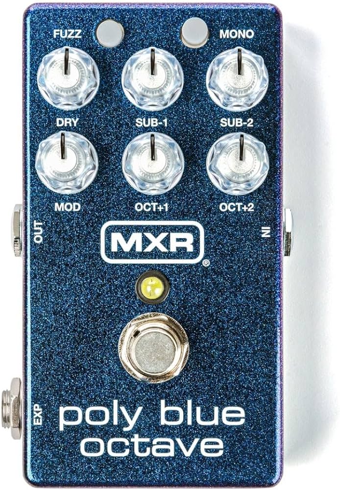JIM DUNLOP MXR Poly Blue Octave (M306) : Amazon.com.br
