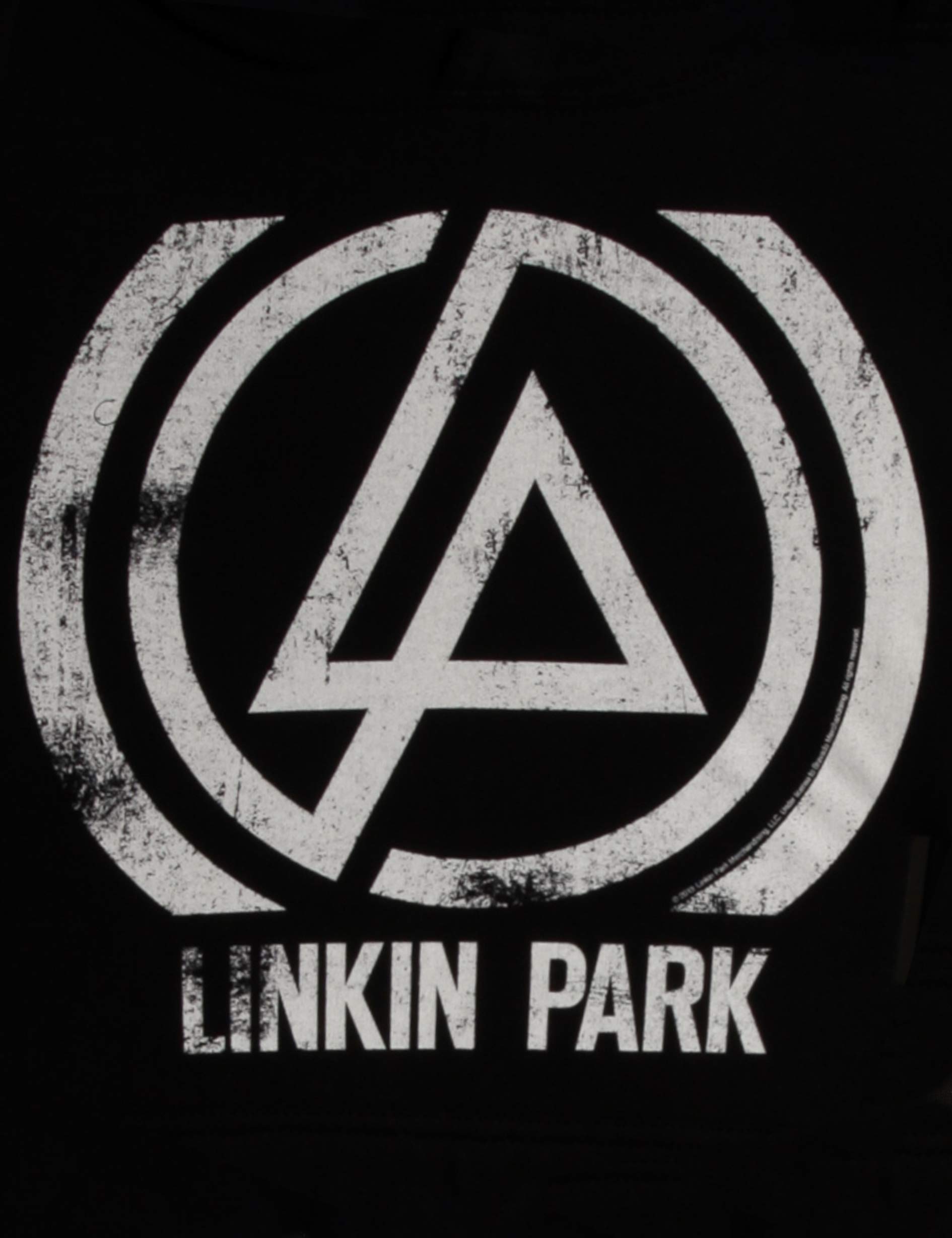 Rock Officially Licensed Products Linkin Park Sweatshirt mit Kapuze, Band konzentrisch, Herren, Schwarz, Schwarz, XL